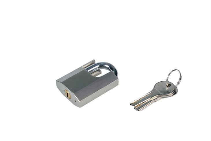 Shackle Protected Iron Padlock