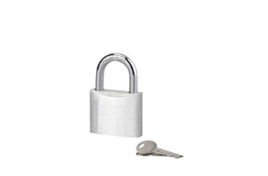Oval aluminium hængelås